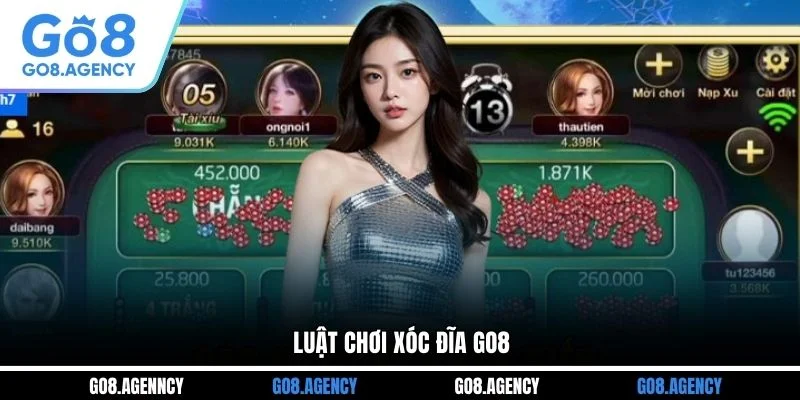Luật chơi xóc đĩa Go8